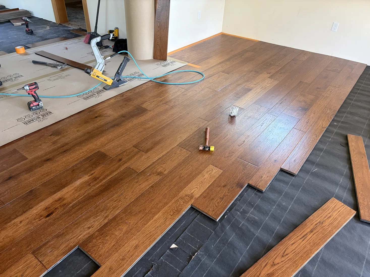 Interior Flooring Installation — SCC project portfolio